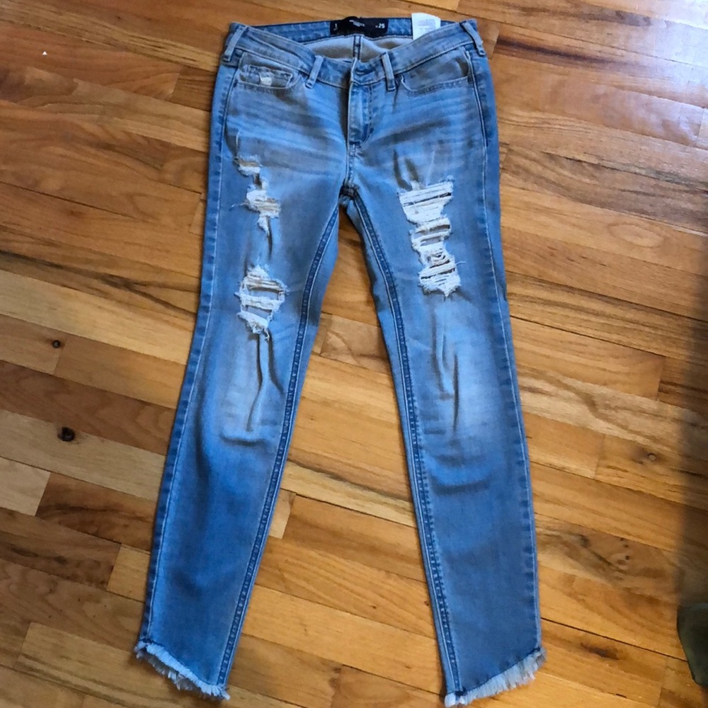 Cropped jeans